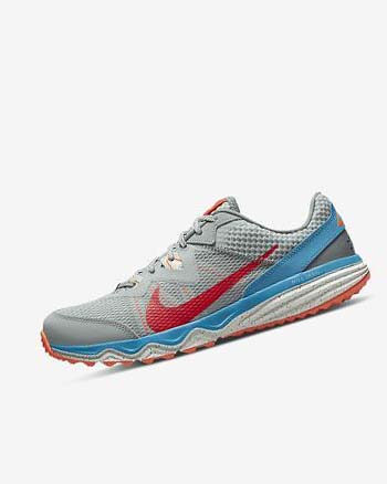 Nike Juniper Trail Verde Oliva Grises Verde Menta Rojos | MX 2214
